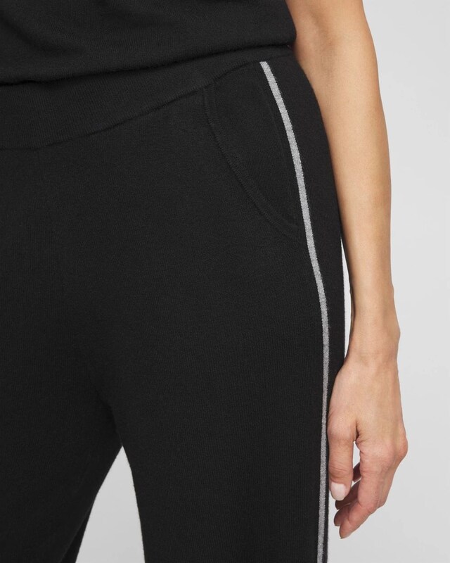Zenergy Luxe Side Stripe Ankle Pants - image 4